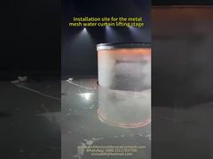 سقف شبكي معدني من الفولاذ المقاوم للصدأ بأحجام مختلفة من 0.8 مم إلى 3 مم لأسقف أنيقة ومتينة بالنسبة لك