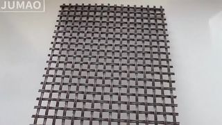 فيديو لقطة حقيقية للوحة شبكية معدنية حمراء نحاسية