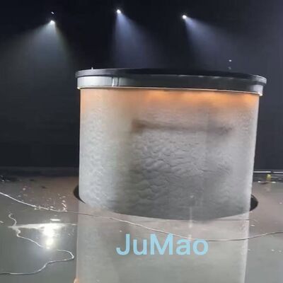 Low Design Noise Waterfall Curtain For Stunning Natural Water Ripple Views