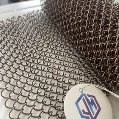 Diameter 2.0mm Customized Metal Mesh Curtains Offering Durable and Flexible Solutions for Various Architectural Projects