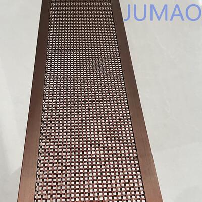 الشبكة الحديدية الزخرفية من الألومنيوم مثالية للتصميم الداخلي الخارجي خفيفة الوزن